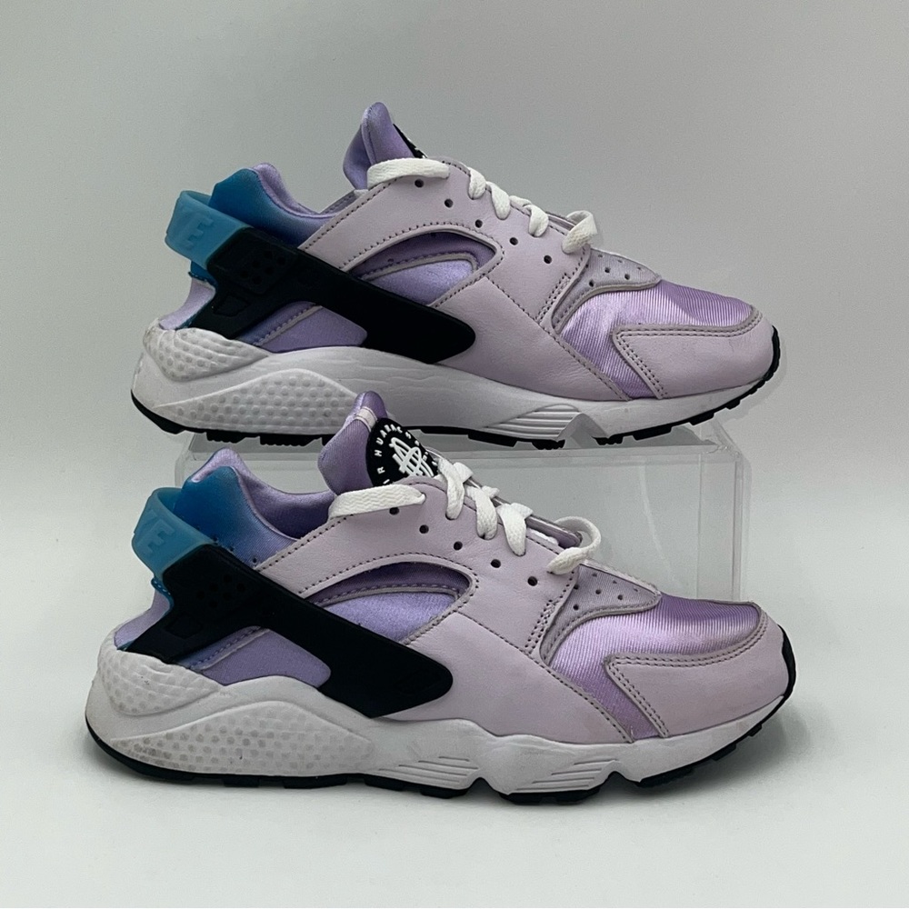 Womens Sz 8.5 Nike Air Huarache Lilac Barely Grape Sneakers Shoes DZ5207-500
